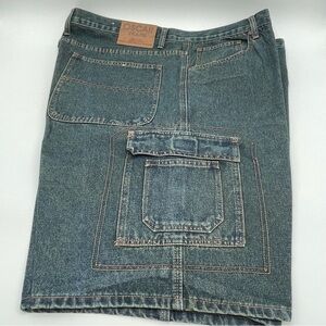 Oscar Jeans Cargo Shorts Mens 46 Blue Denim Cotton